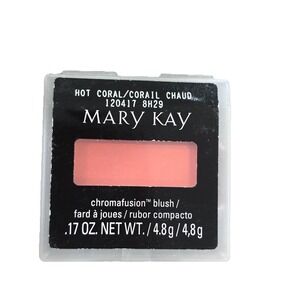 MARY KAY Chromafusion cheek blush Full Size~ HOT CORAL